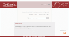 Desktop Screenshot of deexcelencia.com